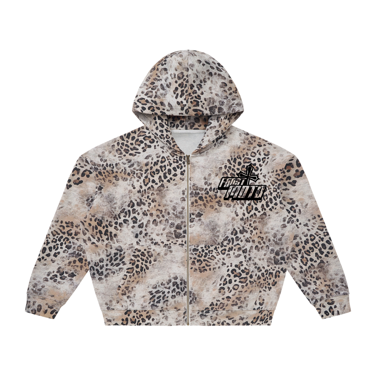 Frost Moto Leopard Zip Up