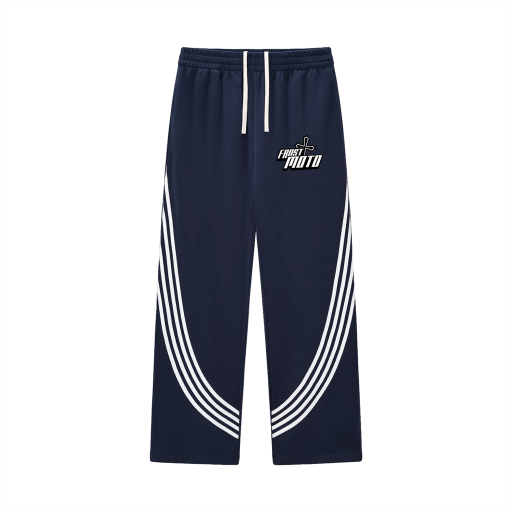 Frost Moto Curved Stripe Sweatpants