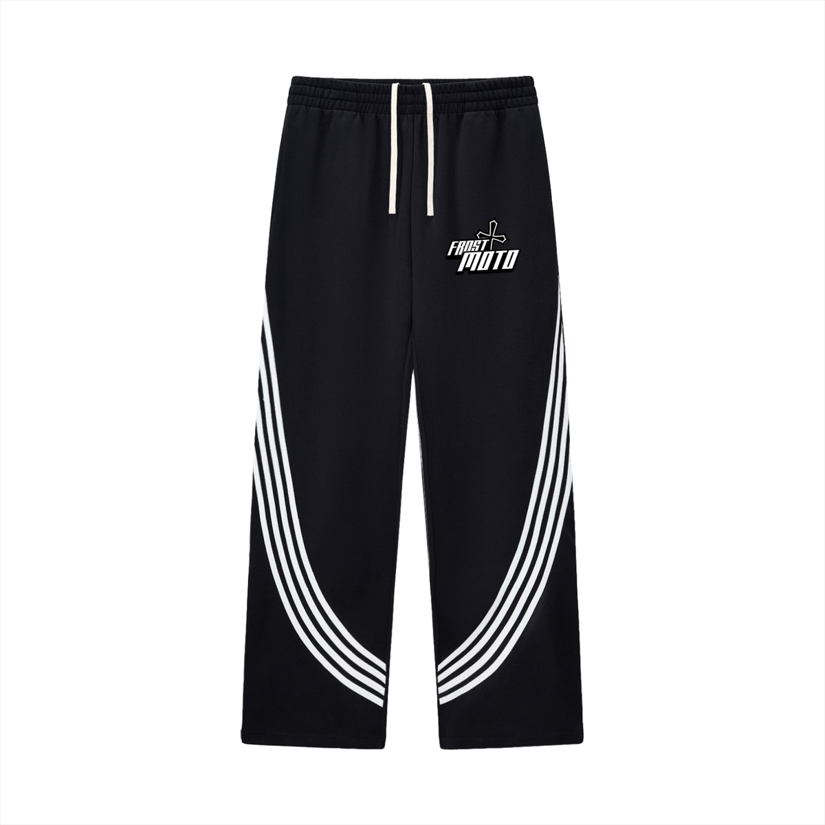 Frost Moto Curved Stripe Sweatpants