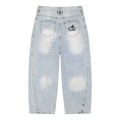 Frost Moto Sunfaded Baggy Jeans