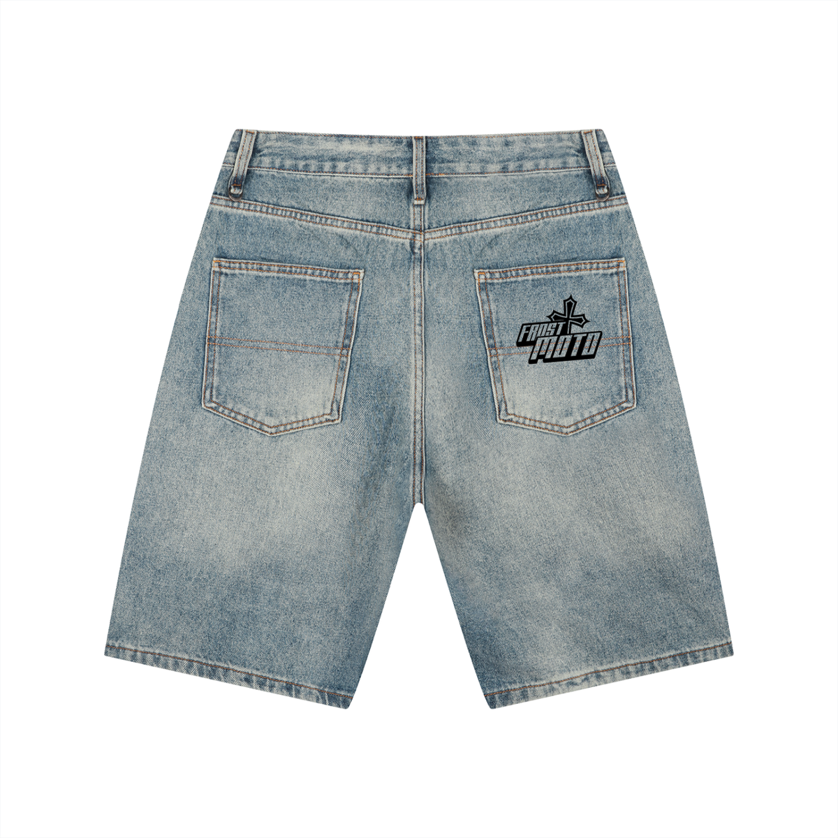 Frost Moto Denim Jorts